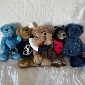 1993 TY Attic Treasures Bundle (five bears)